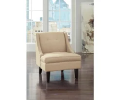 Clarinda Cream Accent Chair -Franklin || DHP || PEAK Sofa Shop 810363291 2 1