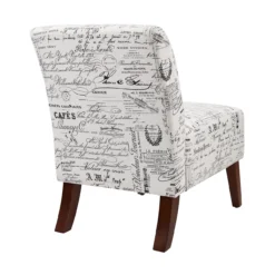 Shelby Script Armless Accent Chair -Franklin || DHP || PEAK Sofa Shop 810389655 3 1