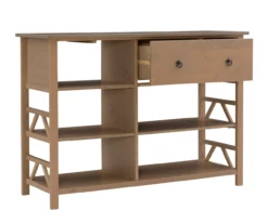 Rockford Rustic Gray 5-Shelf TV & Media Center -Franklin || DHP || PEAK Sofa Shop 810389684 A0 5