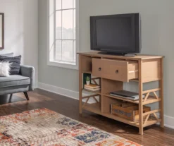 Rockford Rustic Gray 5-Shelf TV & Media Center -Franklin || DHP || PEAK Sofa Shop 810389684 A0 9