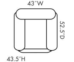 Franklin Parker Beige Recliner -Franklin || DHP || PEAK Sofa Shop 810398792 5