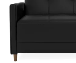 Ameriwood Avianna Faux Leather Coil Futon -Franklin || DHP || PEAK Sofa Shop 810405140 13