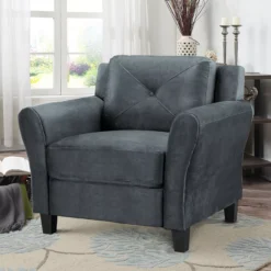 Hayward Upholstered Accent Chair -Franklin || DHP || PEAK Sofa Shop 810413820 21