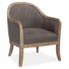 Engineer Taupe Accent Chair