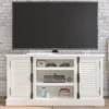 Lancaster White Shutter TV Stand