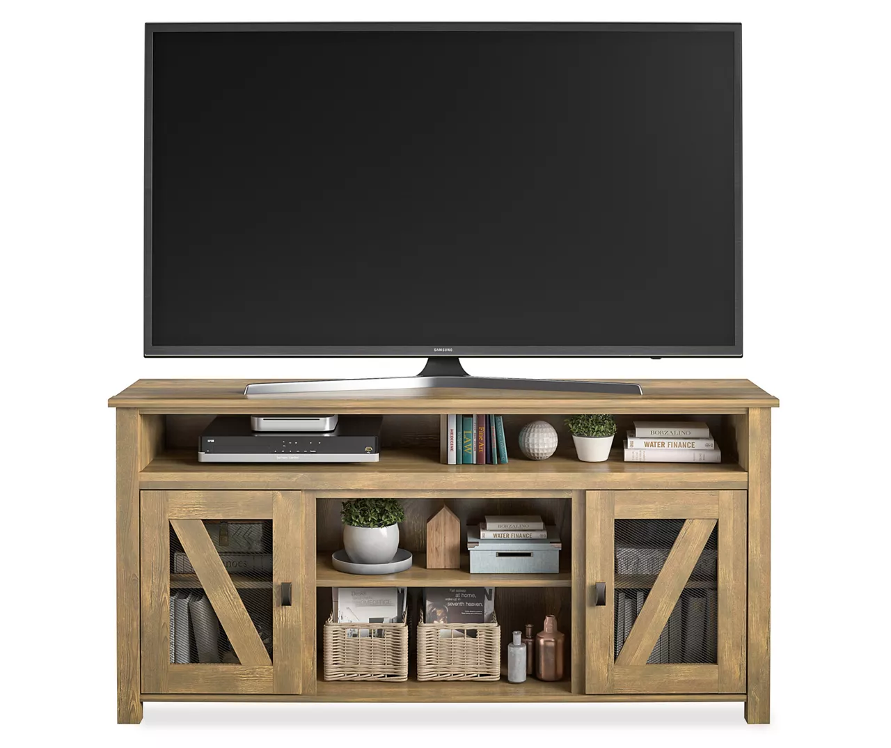 Benson Natural TV Stand 1 Benson Natural TV Stand