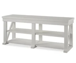 Stockton White TV Stand
