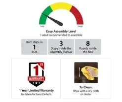 Stockton White TV Stand 9 Stockton White TV Stand -Franklin || DHP || PEAK Sofa Shop 810465101 5