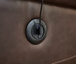 Wellsley Leather Power Recliner -Franklin || DHP || PEAK Sofa Shop 810469258 810525699 9 2