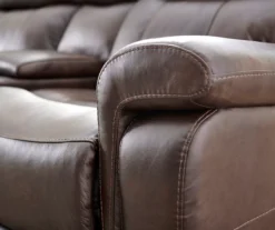 Wellsley Leather Power Reclining Console Loveseat -Franklin || DHP || PEAK Sofa Shop 810469259 9