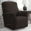 Chocolate Recliner Sofa Slipcover