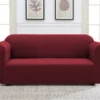 Wine Red Sofa Slipcover