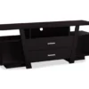 60" Espresso 2-Drawer TV Stand