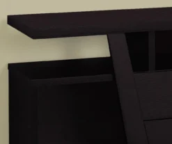 60" Espresso 2-Drawer TV Stand -Franklin || DHP || PEAK Sofa Shop 810512982 4