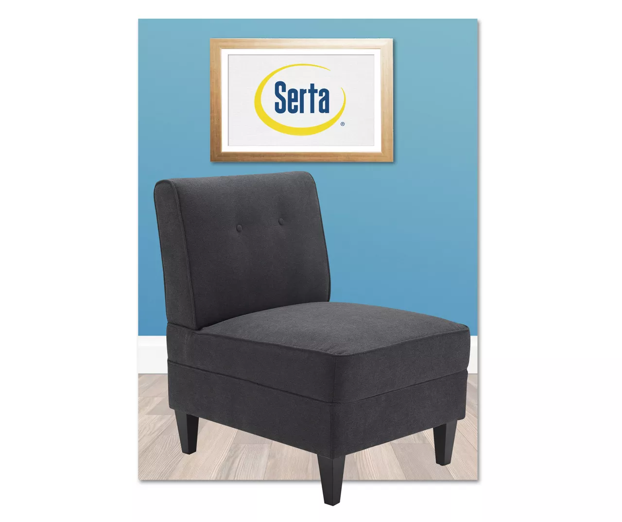 Serta Copenhagen Tufted Slipper Chair 13 Serta Copenhagen Tufted Slipper Chair - Image 13