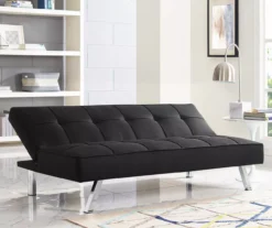 Corey Black Convertible Sofa -Franklin || DHP || PEAK Sofa Shop 810514243 2