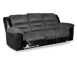 Earhart Faux Leather Reclining Sofa 11 Earhart Faux Leather Reclining Sofa -Franklin || DHP || PEAK Sofa Shop 810519696 4