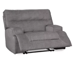 Coombs Charcoal Wide Seat Power Recliner -Franklin || DHP || PEAK Sofa Shop 810519706 4