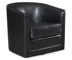 Hammond Classic Black Swivel Accent Chair -Franklin || DHP || PEAK Sofa Shop 810519935 4