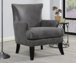 Bossa Dark Gray Accent Chair -Franklin || DHP || PEAK Sofa Shop 810519951 7