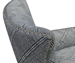 Bossa Gray Print Accent Chair -Franklin || DHP || PEAK Sofa Shop 810519952 3