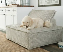 Bales Checkered Taupe Upholstered Accent Chair -Franklin || DHP || PEAK Sofa Shop 810542299 18