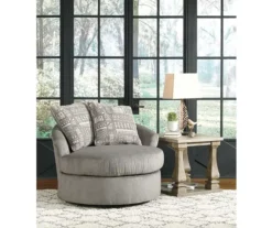 Soletren Ash Swivel Accent Chair -Franklin || DHP || PEAK Sofa Shop 810587409 1