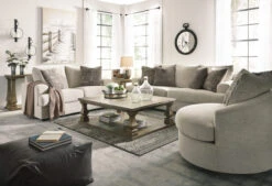 Signature Design By Ashley Soletren Queen Sleeper Sofa -Franklin || DHP || PEAK Sofa Shop 810587415 810587463 810587414