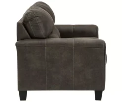 Signature Design By Ashley Navi Faux Leather Loveseat 14 Signature Design By Ashley Navi Faux Leather Loveseat -Franklin || DHP || PEAK Sofa Shop 810587444 2