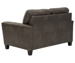 Signature Design By Ashley Navi Faux Leather Loveseat 16 Signature Design By Ashley Navi Faux Leather Loveseat -Franklin || DHP || PEAK Sofa Shop 810587444 4