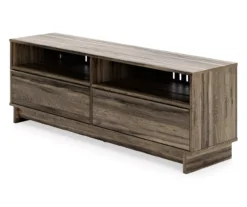 59" Shallifer Brown TV Stand -Franklin || DHP || PEAK Sofa Shop 810592173 1
