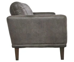 Arroyo Smoke Faux Leather Loveseat -Franklin || DHP || PEAK Sofa Shop 810594589 5