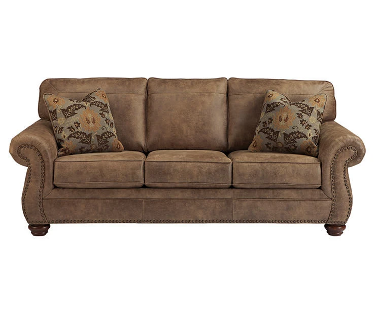 Larkinhurst Earth Faux Leather Sofa 1 Larkinhurst Earth Faux Leather Sofa