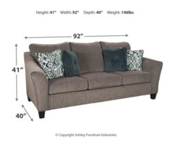 Nemoli Slate Sofa -Franklin || DHP || PEAK Sofa Shop 810594618 6