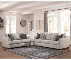 Velletri Pewter Loveseat 6 Velletri Pewter Loveseat -Franklin || DHP || PEAK Sofa Shop 810594666 810594667 1
