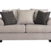 Velletri Pewter Loveseat