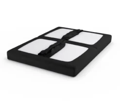 DHP Elbern Black Metal Futon With Black Microfiber Cover -Franklin || DHP || PEAK Sofa Shop 810598097 9