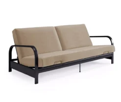 DHP Elbern Black Metal Futon With Cover -Franklin || DHP || PEAK Sofa Shop 810599700 A3