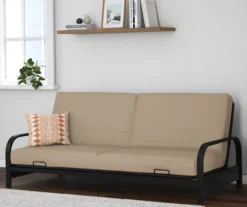 DHP Elbern Black Metal Futon With Cover -Franklin || DHP || PEAK Sofa Shop 810599700 B0 02