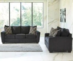 Wixon Black Loveseat -Franklin || DHP || PEAK Sofa Shop 810609733 810615988 A0