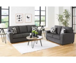 Cascilla Slate Gray Sofa -Franklin || DHP || PEAK Sofa Shop 810609757 A0 1