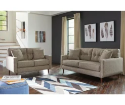 Dahra Jute Loveseat -Franklin || DHP || PEAK Sofa Shop 810610797 810610796 A0 1 1