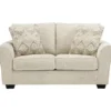 Haisley Ivory Loveseat