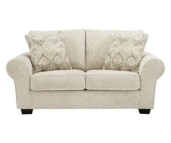 Haisley Ivory Loveseat