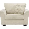 Haisley Ivory Chair And A Half