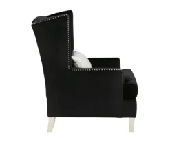 Harriotte Black Accent Chair -Franklin || DHP || PEAK Sofa Shop 810612309 4