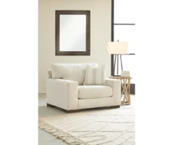 Maggie White Chair And A Half -Franklin || DHP || PEAK Sofa Shop 810612352 5