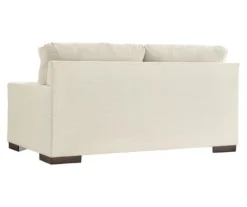 Maggie White Loveseat -Franklin || DHP || PEAK Sofa Shop 810612353 2