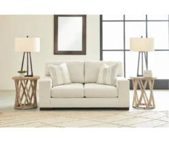 Maggie White Loveseat -Franklin || DHP || PEAK Sofa Shop 810612353 5