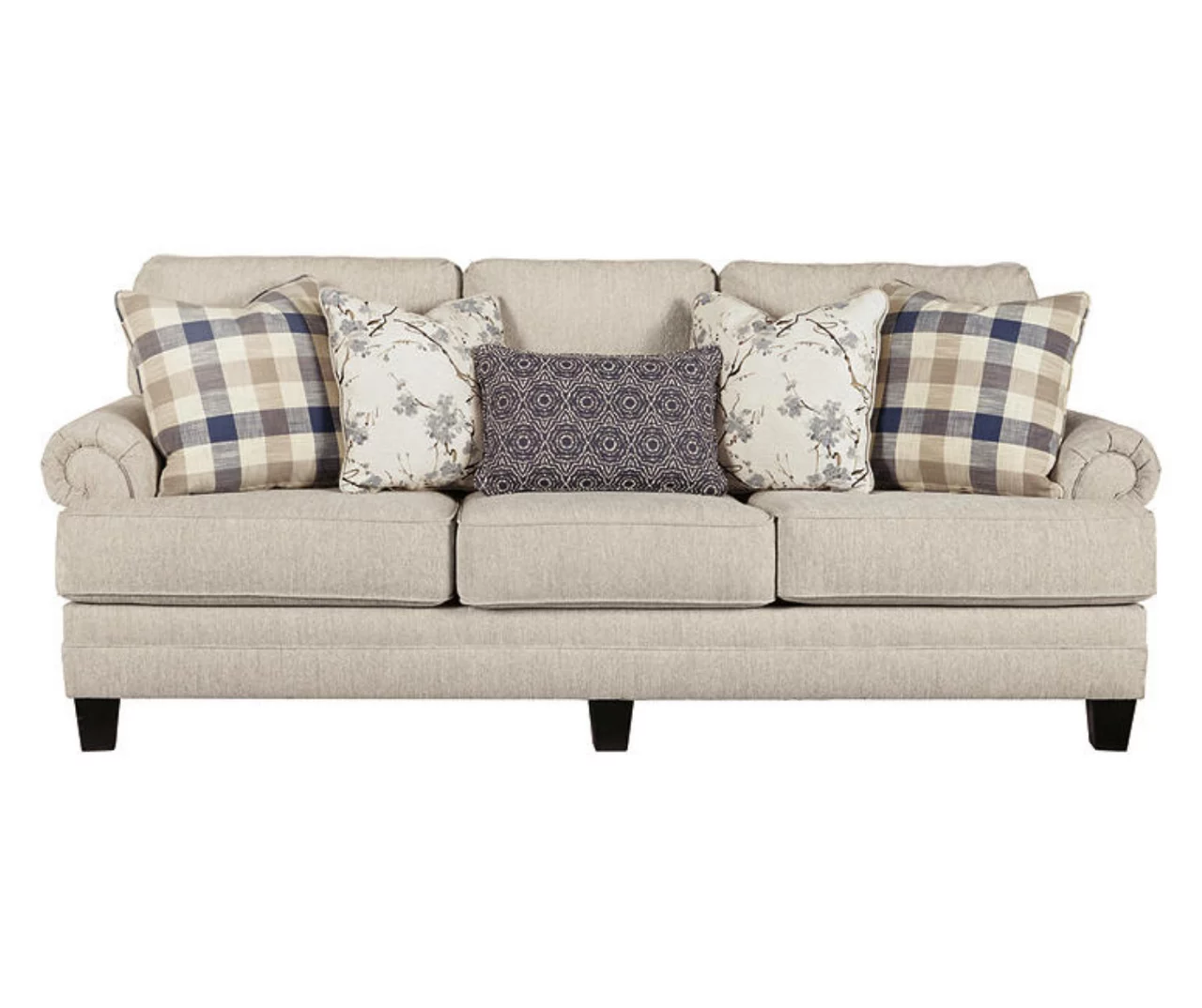 Meggett Linen Queen Sleeper Sofa 1 Meggett Linen Queen Sleeper Sofa